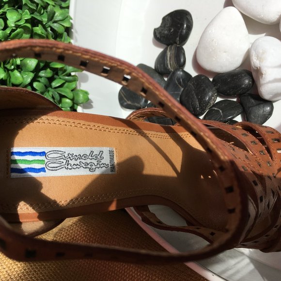 🆕 🧡🌴  ARNOLD CHURGIN HANDMADE SHOES - Picture 9 of 13